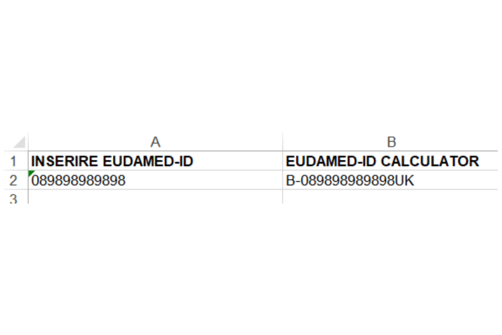 Eudamed DI - Generator and Calculator